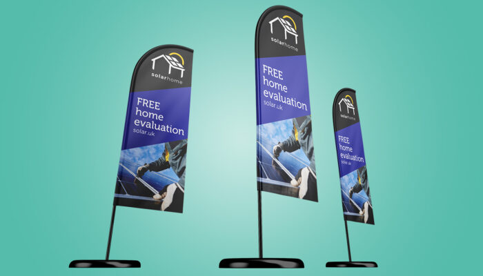 Boost your business with eye-catching feather flags