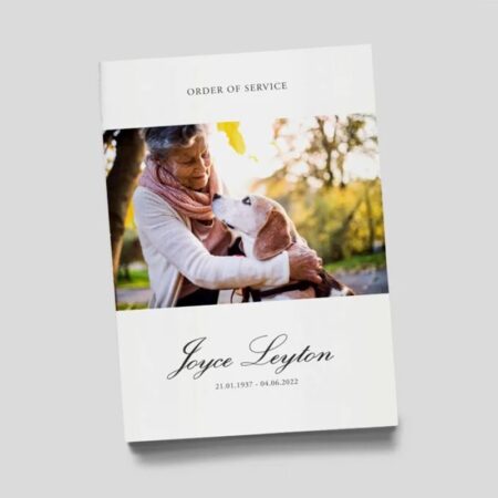 Funeral orders of service