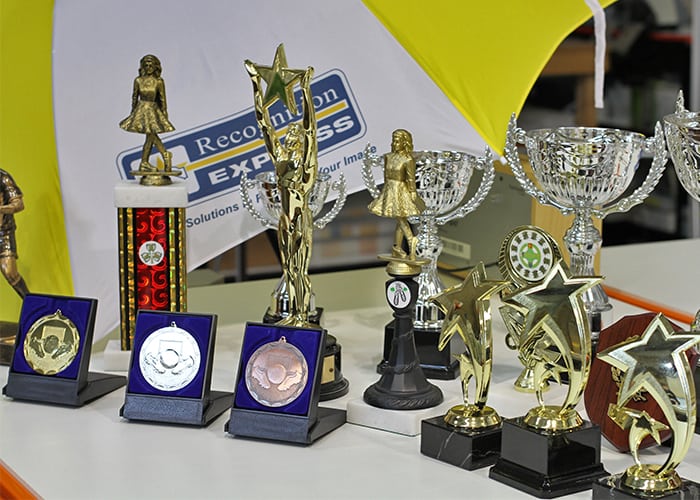 Reward success with trophies and awards