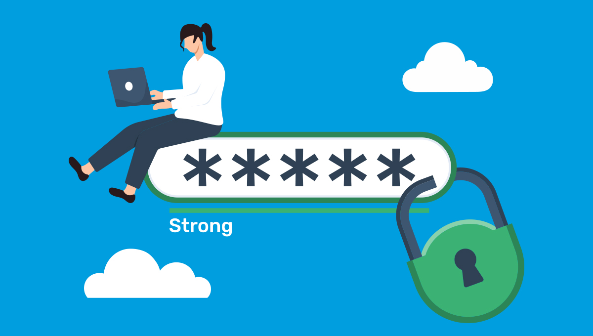 Our number one tip for secure passwords