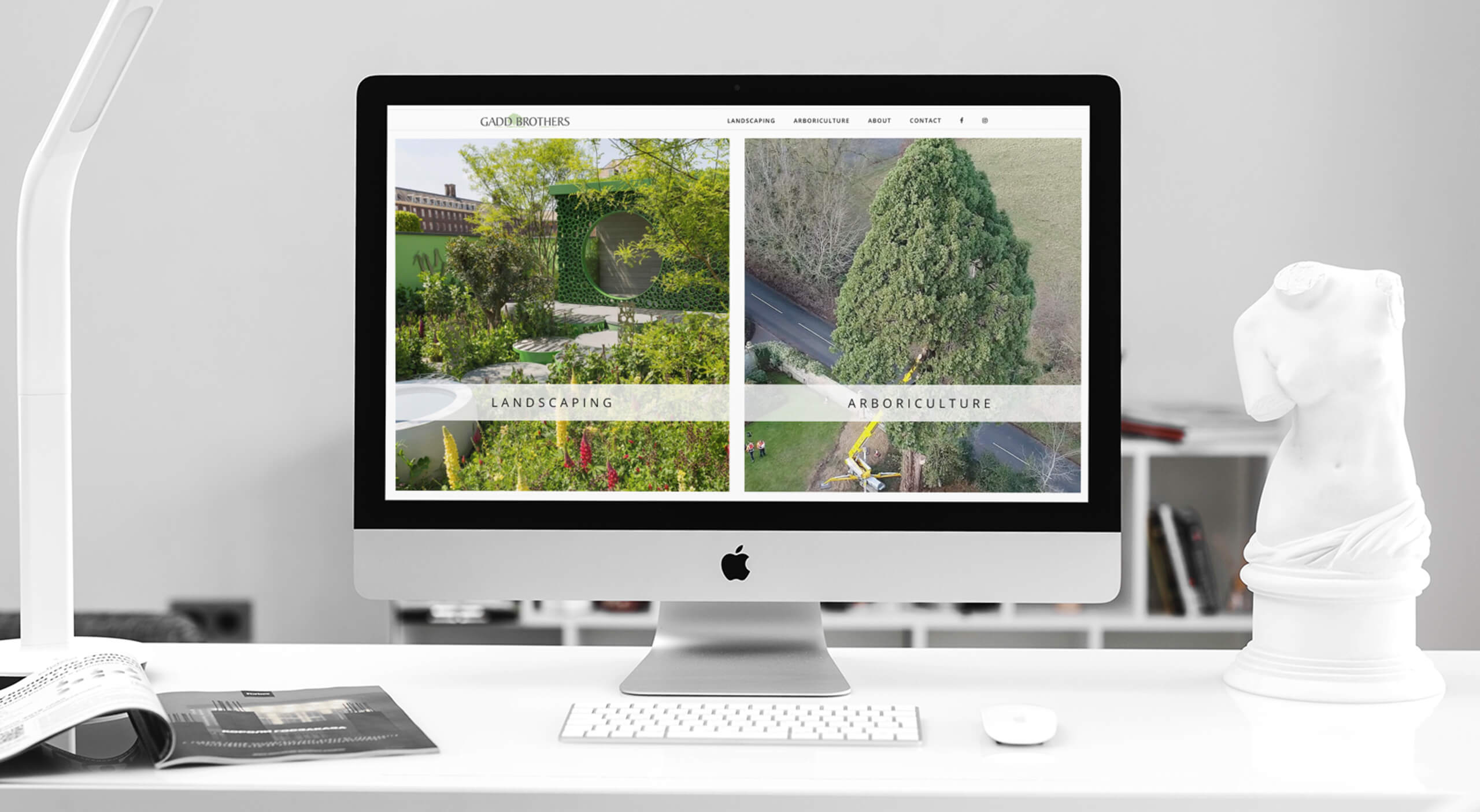 Gadd Brothers Trees and Landscapes Website Design