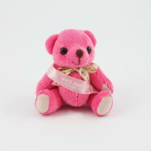 12.5cm Raspberry Candy bear sash