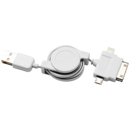 TEATHER 3-IN-1 CHARGING CABLE