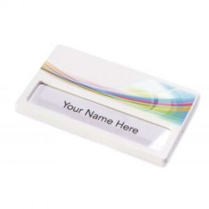Recycled Name Badge