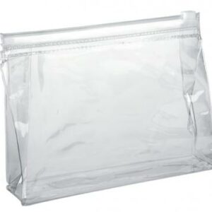 Clear Slide Zipper PVC Taller bag