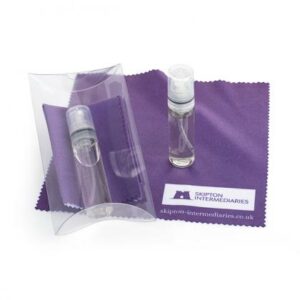2pc Purple Screen & Glasses Cleaning Pillow Pack