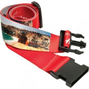 Luggage Strap with Integral Address Tag (Dye Sublimation)