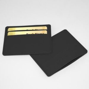 Black Slimline Credit Card Case