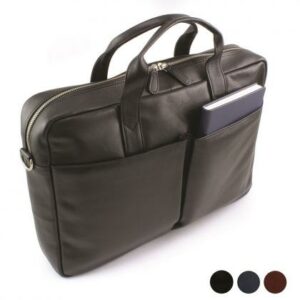 Sandringham Nappa Leather Commuter Bag  in Colours