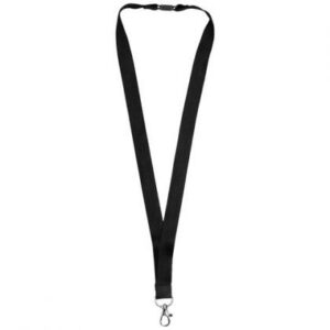 JULIAN BAMBOO LANYARD WITH SAFETY CLIP