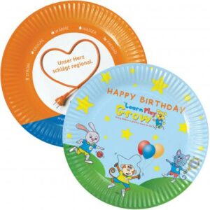 Disposable Paper Plate (9 Inch)