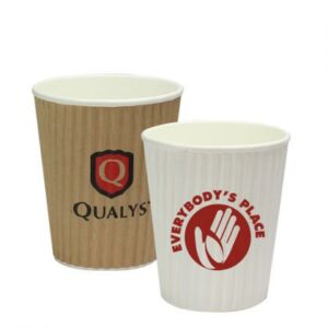 Rippled Simplicity Paper Cup (8oz/230ml)