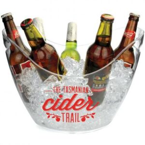 Clear Plastic Champagne Bucket Large 7L
