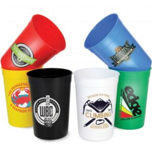Plastic Stadium Cup (20oz/568ml/Pint)