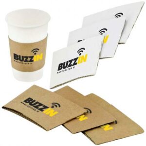 Solid Paper Cup Sleeve   8-10oz/240-300ml