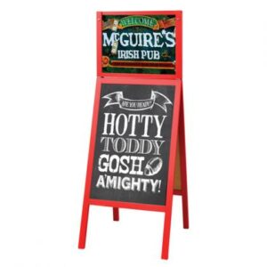 Menu A-Board With Changeable Top Insert - Large