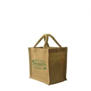 Small Jute Shopper Bag (200 X 200 + 150mm)