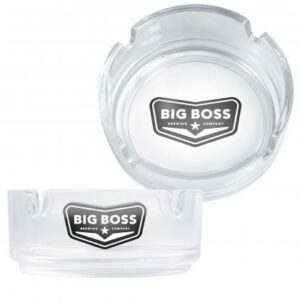 Clear Glass Ashtray (8.5cm)