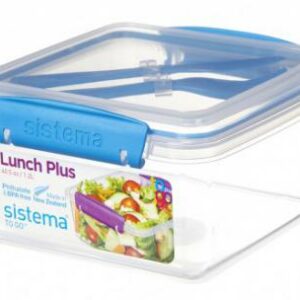 Sistema Lunch Box With Cutlery - 1.2L
