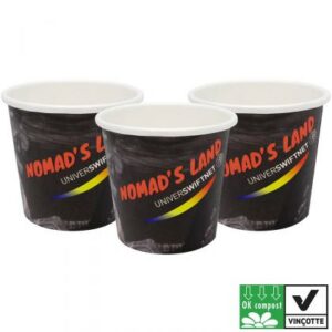 Compostable Single Wall Paper Cup - Full Colour (4oz/115ml)