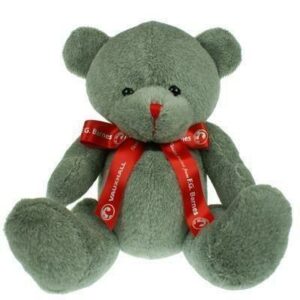 25cm Red Nose Bears Bow