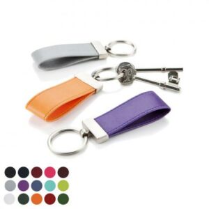 Large Loop Key Fob with a Swivel Split Ring