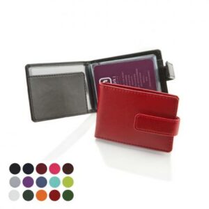 Deluxe Credit Card Case with a Strap.