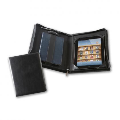 Zipped Tablet Folder with a5 Notebook