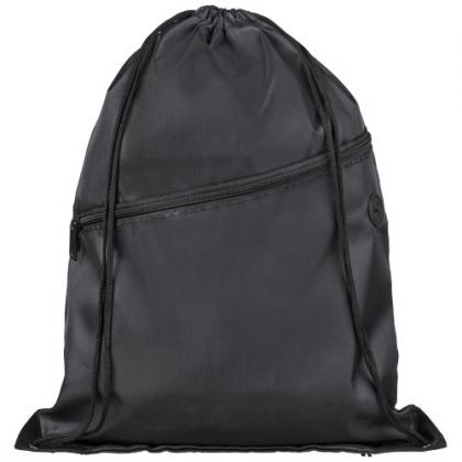 ORIOLE ZIPPERED DRAWSTRING BACKPACK