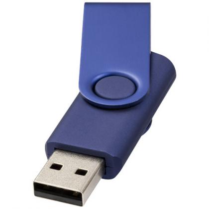 ROTATE-METALLIC 2GB USB FLASH DRIVE