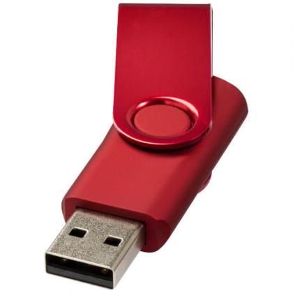 ROTATE-METALLIC 4GB USB FLASH DRIVE