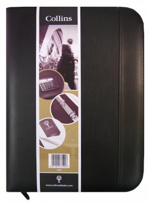 COLLINS CONFERENCE FOLDER RINGBINDER WITH ZIP