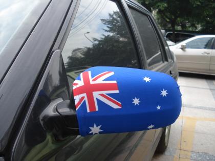 Car Mirror Flag