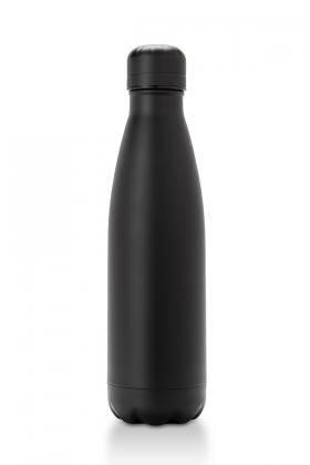Oasis black stainless steel insulated thermal bottle - 500ml