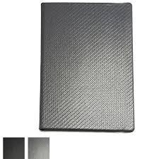 A5 Casebound Notebook in Carbon Fibre Texture
