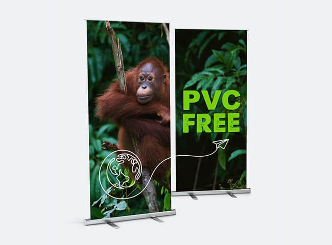 PVC-free banners