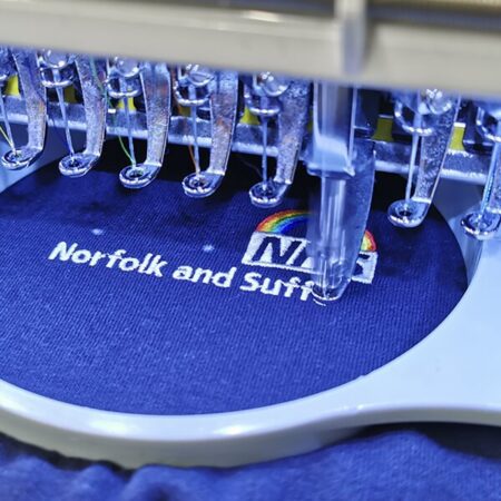 NHS embroidery